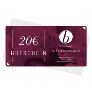 Kosmetikstudio München Gutschein für alle Beautybehandlungen 20€